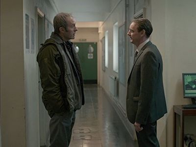 Stephen Dillane and Steven Elder in The Tunnel (2013)