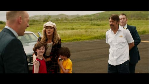 Still of Asher Miles Fallica, Tyler Crumley, Judy Greer, Jason Sudeikis and Corey Stoll in Driven