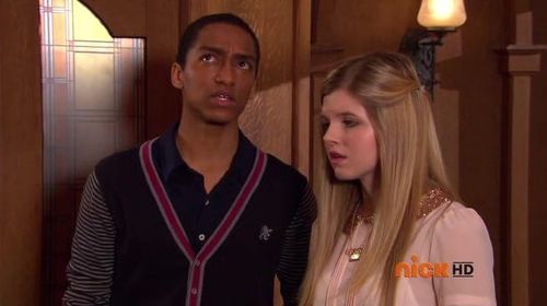 Ana Mulvoy Ten and Alex Sawyer in House of Anubis (2011)