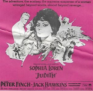 Sophia Loren, Peter Finch, Jack Hawkins, and Hans Verner in Judith (1966)