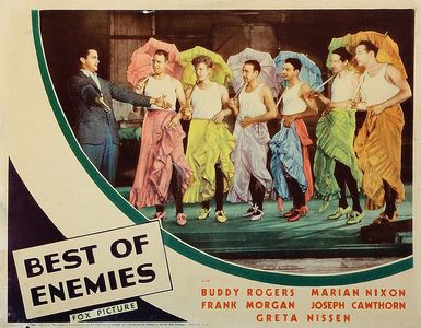 Arno Frey, William Henry, W.E. Lawrence, and Charles 'Buddy' Rogers in Best of Enemies (1933)