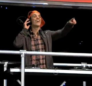 Adrian Elizondo as DJ Marco on Disney's Shake it Up