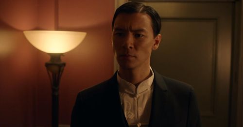 Scott Dion Brown as Tommy Chow in Frankie Drake Mysteries