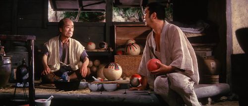 Bokuzen Hidari and Shintarô Katsu in Zatoichi's Flashing Sword (1964)