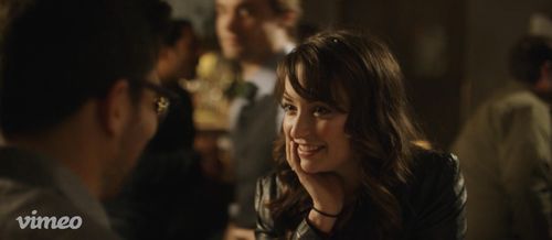 Milana Vayntrub and Amir Blumenfeld in Lonely and Horny (2016)
