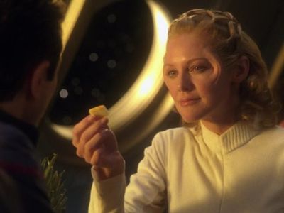Dominic Keating and Laura Interval in Star Trek: Enterprise (2001)
