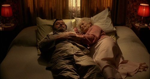 Stephanie Glaser and Walo Lüönd in Exit (2002)