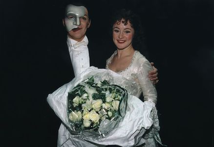 From opening night of 'Phantom of the Opera' in Copenhagen 2001
