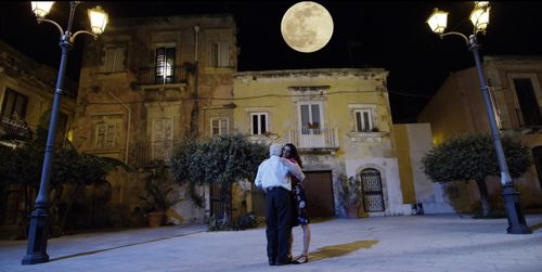 Rossella Brescia & Charly Chiarelli on set Ortigia, Sicily