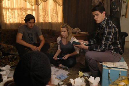 Cole Sprouse, Lili Reinhart, and Casey Cott in Riverdale (2017)