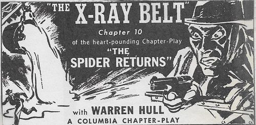 Warren Hull in The Spider Returns (1941)