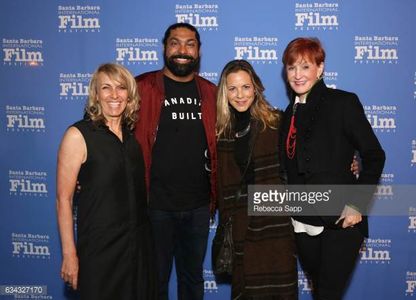Director Bronwen Hughes, actor Gugun Deep Singh, actress Maria Bello, and producer Kathy Eldon attend the US premiere of