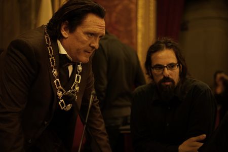 The Broken Key | On the Set | Louis Nero and Michael Madsen