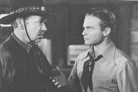 Noah Beery and Don 'Red' Barry in The Tulsa Kid (1940)