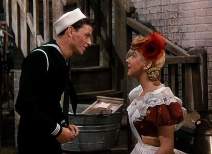 Frank Sinatra and Pamela Britton in Anchors Aweigh (1945)