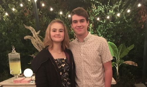 Millicent Simmonds & Will Murden on set of This Close 2019