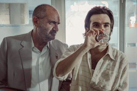 Joaquín Climent and Ricardo Gómez in The Replacement (2021)