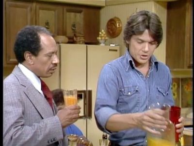 Jay Hammer and Sherman Hemsley in The Jeffersons (1975)