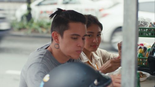 James Reid and Nadine Lustre in Never Not Love You (2018)