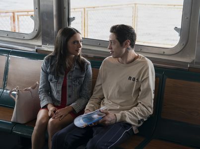 Pete Davidson and Bel Powley in The King of Staten Island (2020)