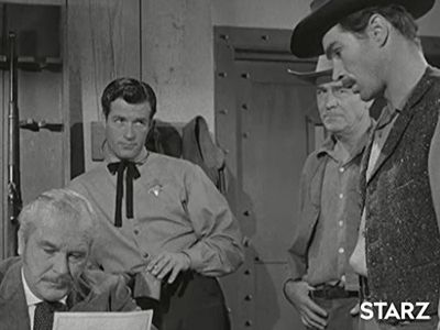 John Milford, Hugh O'Brian, and Damian O'Flynn in The Life and Legend of Wyatt Earp (1955)