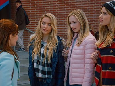 Sterling Griffith, Lena Torluemke, Meg Donnelly, and Brianna Askins in American Housewife (2016)