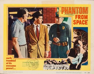 Rudolph Anders, Harry Landers, Noreen Nash, Sandy Sanders, and Dick Sands in Phantom from Space (1953)