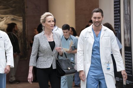 Laila Robins and Ryan Eggold in New Amsterdam (2018)