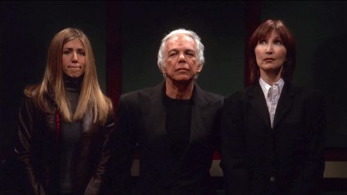 Jennifer Aniston, Joanna Gleason, and Ralph Lauren in Friends (1994)