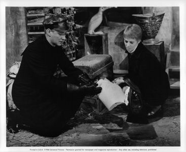 Julie Christie and Oskar Werner in Fahrenheit 451 (1966)