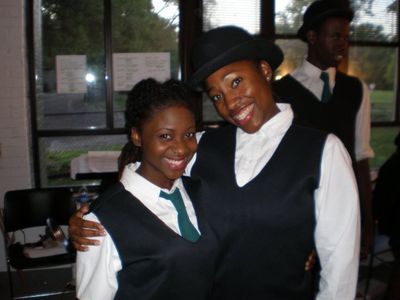 Mildred Marie Langford and Dawn Pryor in SARAFINA