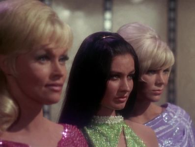 Susan Denberg, Karen Steele, and Maggie Thrett in Star Trek (1966)