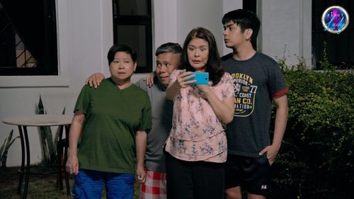 Sandy Andolong, Jerick Dolormente, Cecil Paz, and Atak in First Lady (2022)