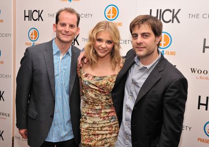 Derick Martini, Chloë Grace Moretz, and Berry Meyerowitz at an event for Hick (2011)