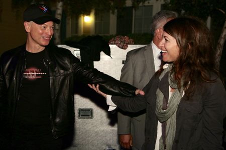 Gary Sinise and Erica Messer
