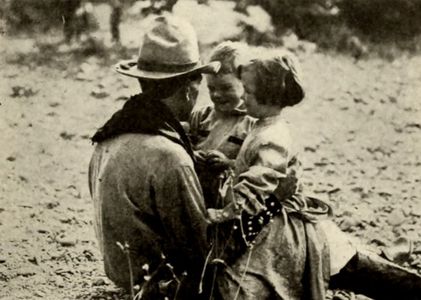 Gilbert M. 'Broncho Billy' Anderson, True Boardman, and Audrey Hanna in Broncho Billy's Heart (1912)