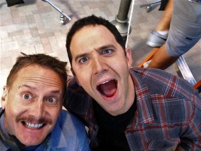 Michael Hitchcock and Santino Fontana in Crazy Ex-Girlfriend (2015)