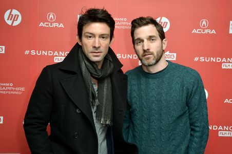 Shane Carruth and Casey Gooden at an event for Upstream Color (2013)