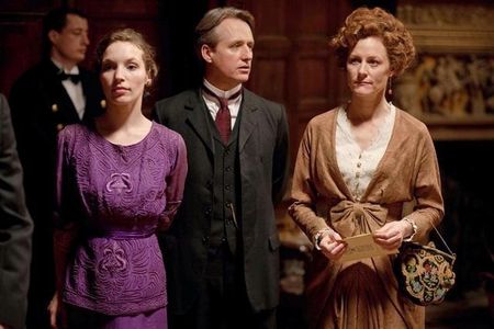 Linus Roache, Geraldine Somerville, and Perdita Weeks in Titanic (2012)