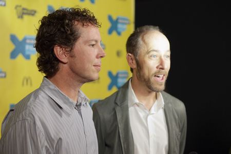 Matt Nix and Ben Wexler at an event for The Comedians (2015)