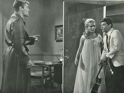 Frankie Avalon, Tuesday Weld, and Jeremy Slate in I'll Take Sweden (1965)