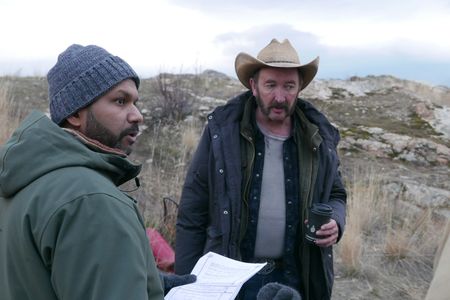 Ralph Ineson and Naveen A. Chathapuram in The Last Victim (2021)