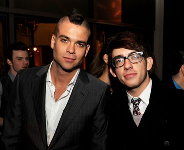 Mark Salling and Kevin McHale at an event for New Year's Eve (2011)