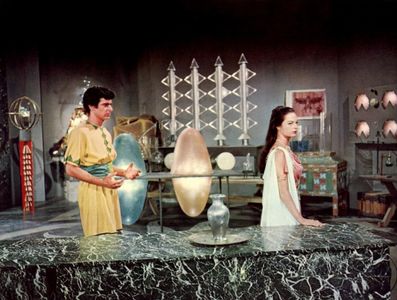 Sal Ponti and Joyce Taylor in Atlantis: The Lost Continent (1961)