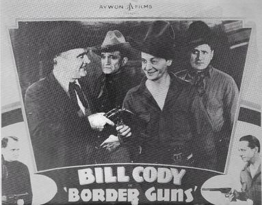 Fred Church, Bill Cody, William Desmond, and Franklyn Farnum in Border Guns (1934)