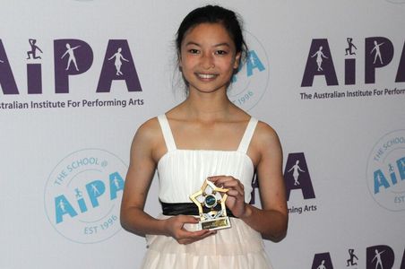 Gemma wins first place at AIPA's red carpet premiere, December 2015