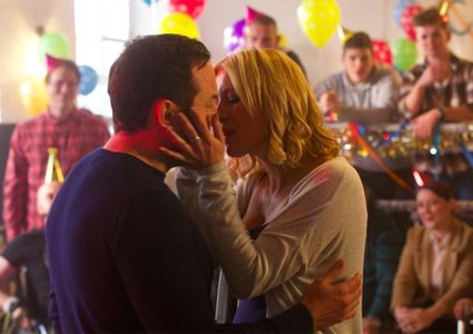 Denise Van Outen and Brad Moore in Gloves Off (2017)