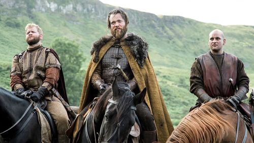 Jóhannes Haukur Jóhannesson, Ricky Champ, and Ian Davies in Game of Thrones (2011)