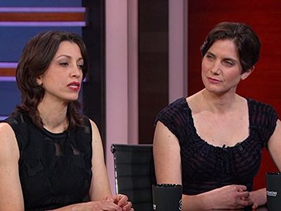 Moira Demos and Laura Ricciardi in The Daily Show (1996)