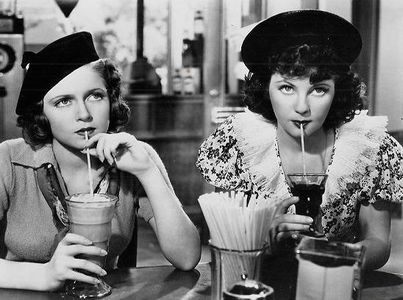 Lana Turner and Linda Perry in They Won't Forget (1937)